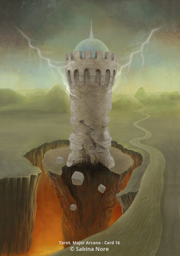 Tarot card: The Tower