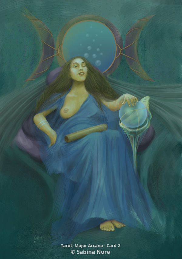 Tarot card: The High Priestess