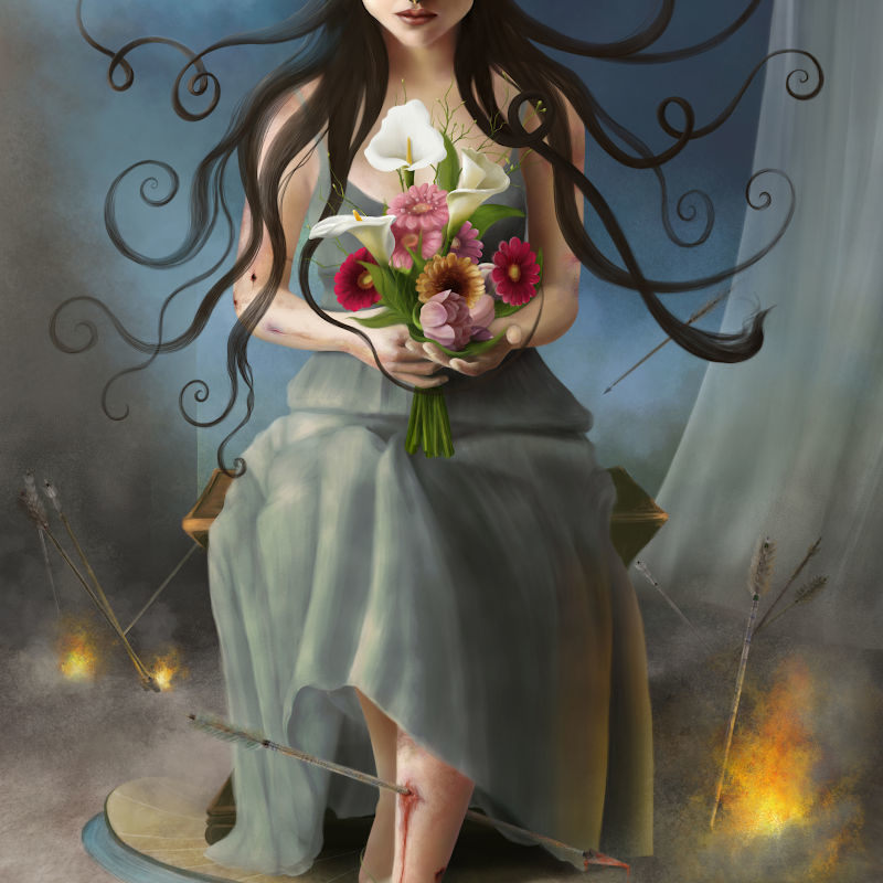 Painting: 'Immortal Quest' by Sabina Nore