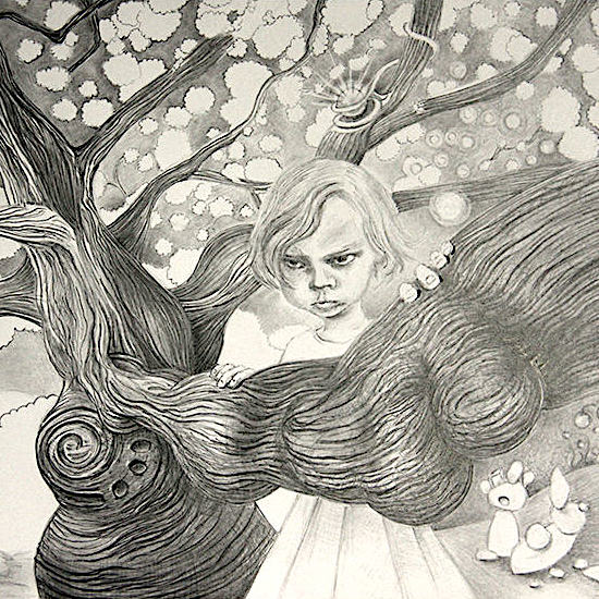 Drawing: 'Protector of Dreams' by Sabina Nore