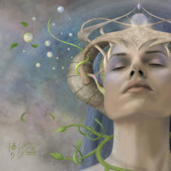 Painting: 'Serenity' by Sabina Nore